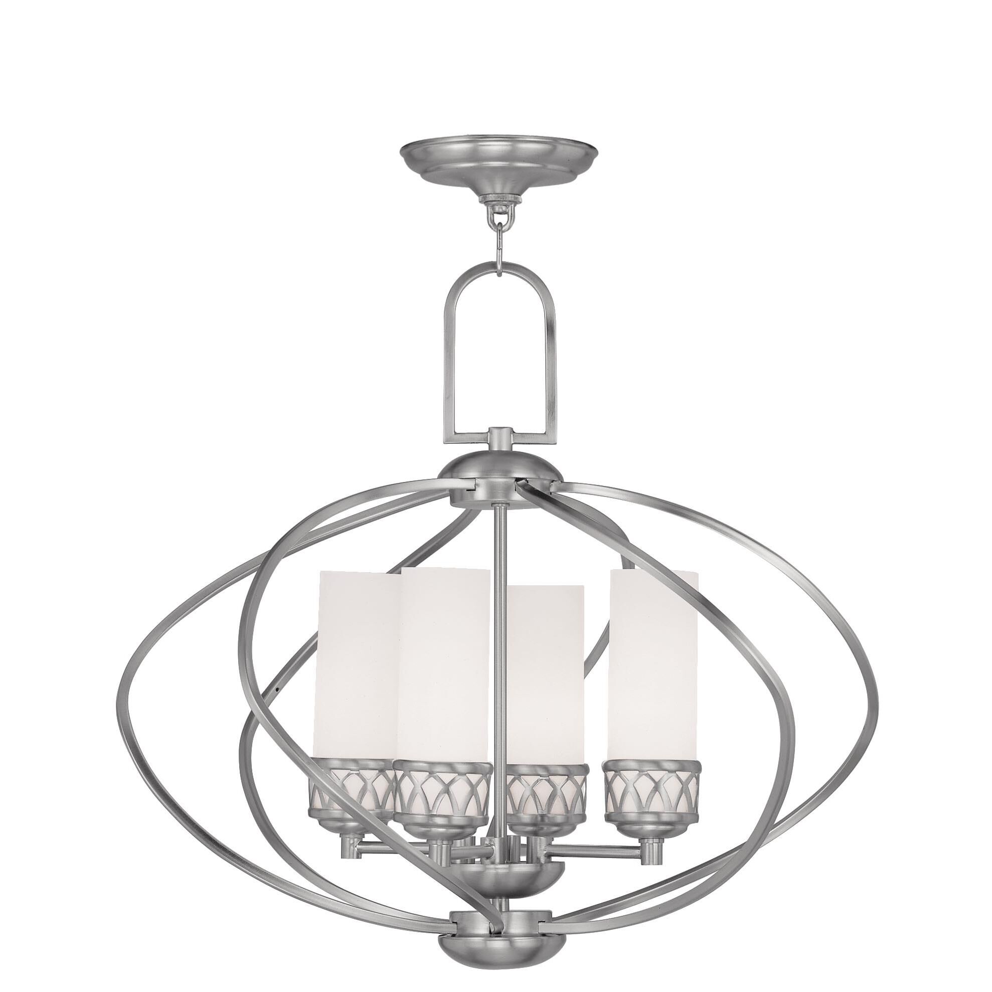 Westfield 22 Inch 4 Light Mini Chandelier by Livex Lighting
